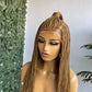 Micro Braid Unit | 17" Full Lace Pre-Order Micro Braided Wig