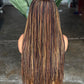 Ready to Ship Micro Braid Frontal Unit Color 27 30 33 | 26"-28" Glueless Wig