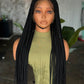 Ready to Ship: Full Lace Cornrow 26 Inches Color 1b