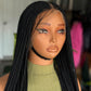 Ready to Ship: Full Lace Cornrow 26 Inches Color 1b