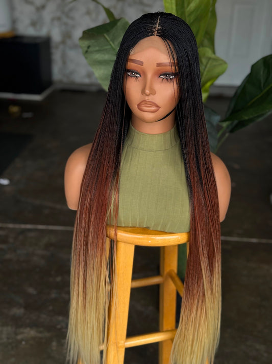 Ready to Ship Multi-Tonal Closure Unit | 5x5 HD Lace Glueless Wig