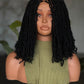 Ready to Ship 5x5 Closure Glueless Kinky Twist Wig 12 inches