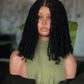 Ready to Ship 5x5 Closure Glueless Kinky Twist Wig 12 inches