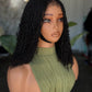 Pre Order Closure Glueless 5x5 %100 Human Hair Kinky Twist 12 Inches