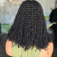 Pre Order Closure Glueless 5x5 %100 Human Hair Kinky Twist 12 Inches