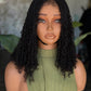 Pre Order Closure Glueless 5x5 %100 Human Hair Kinky Twist 12 Inches
