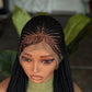Ready to Ship Cornrow Full Lace Unit | 28" Glueless Wig with Adjustable Band