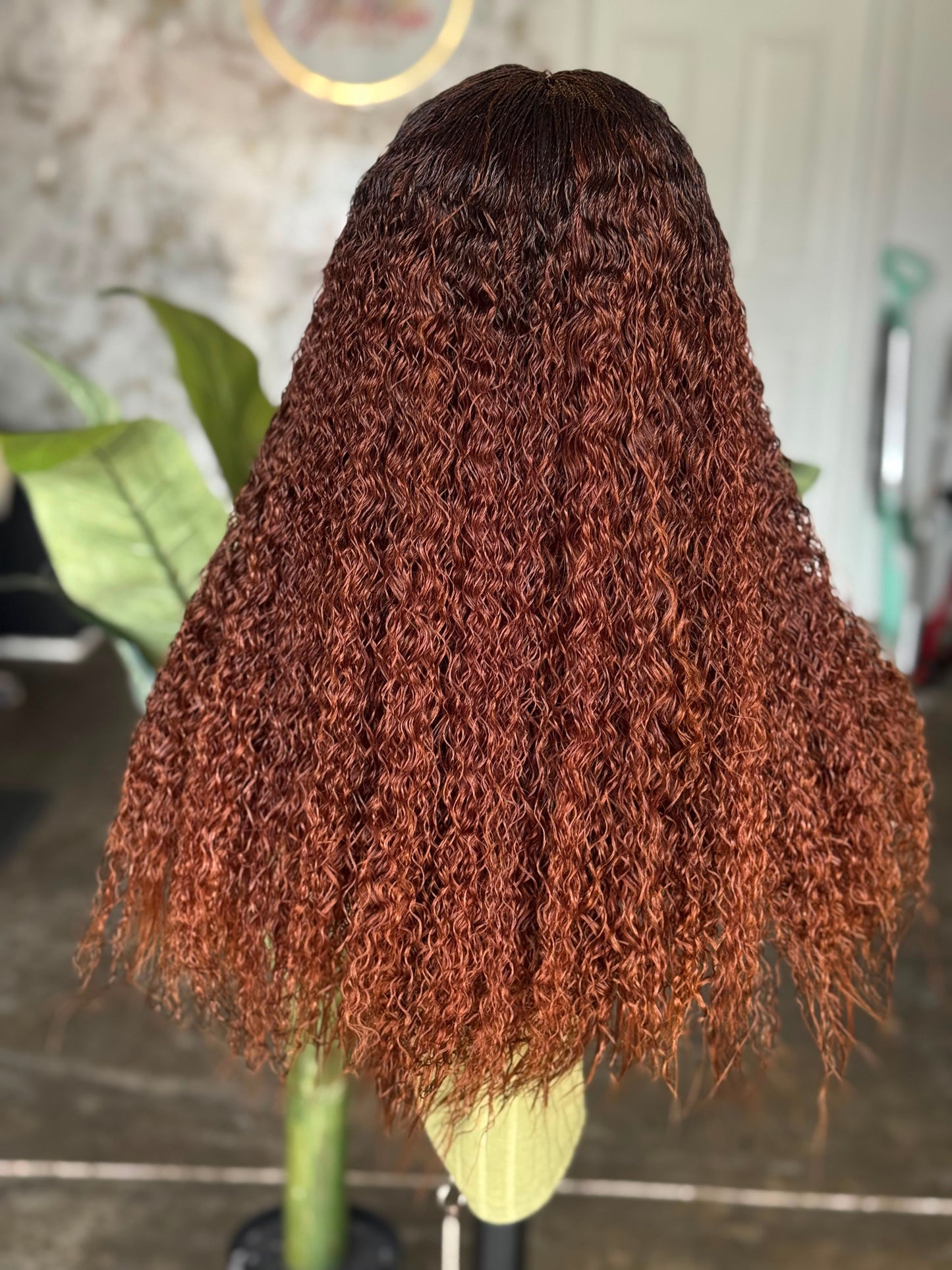 Curly Nano Unit | 18"/20" Ready to Ship Glueless Lace Closure Wig