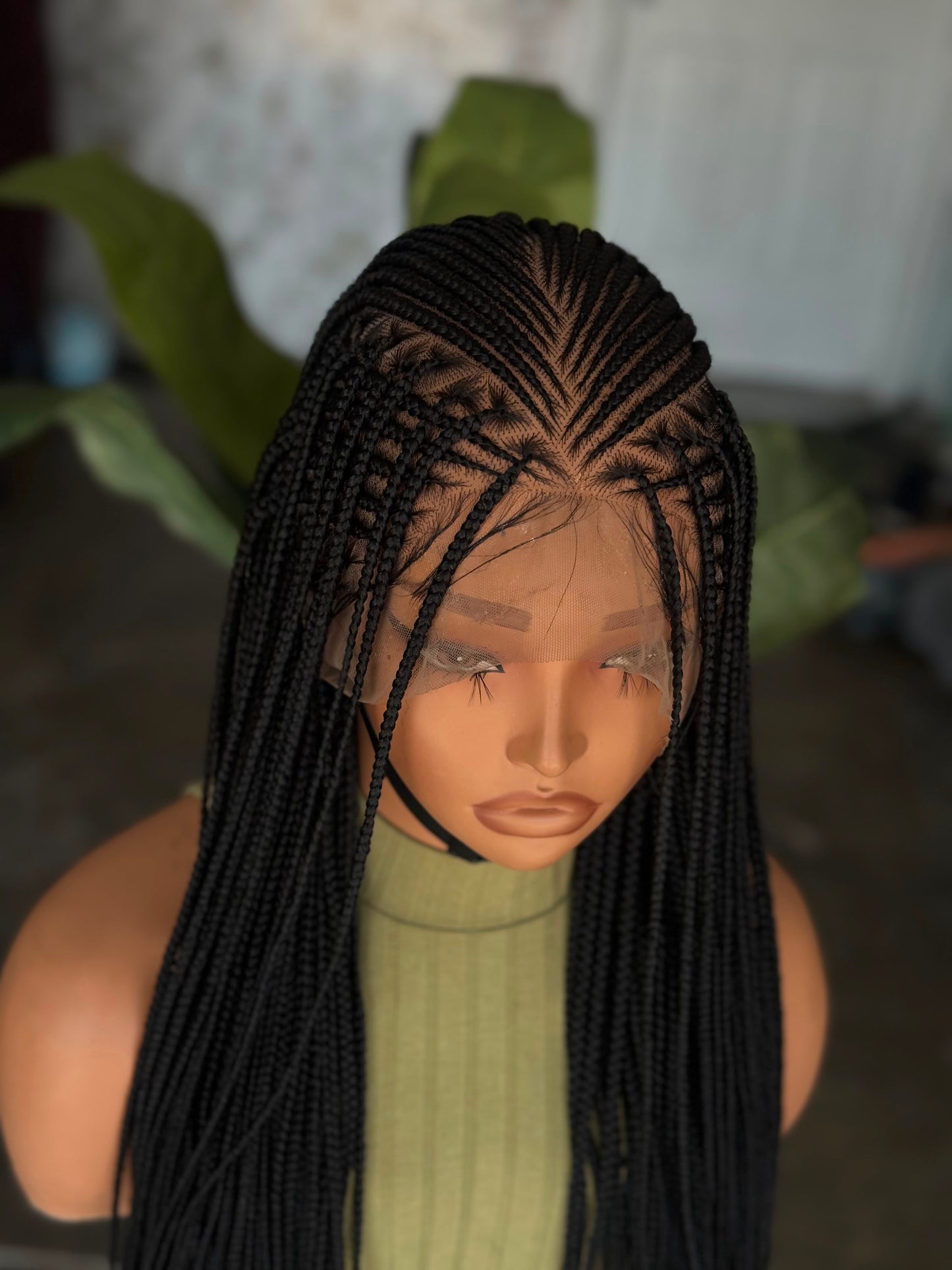 Flip Flop Unit | 24" Cap 22 Ready to Ship Hand-Made Full Lace Wig