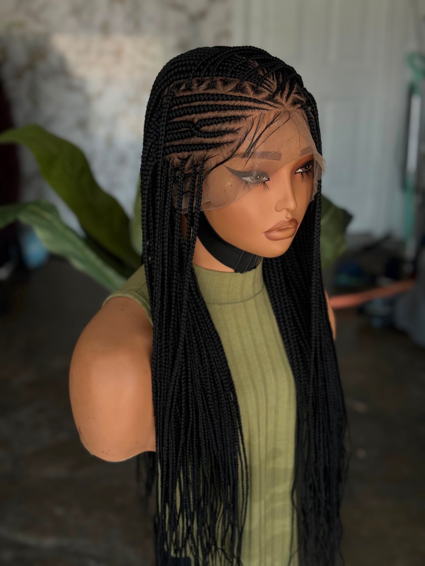 Flip Flop Unit | 24" Cap 22 Ready to Ship Hand-Made Full Lace Wig
