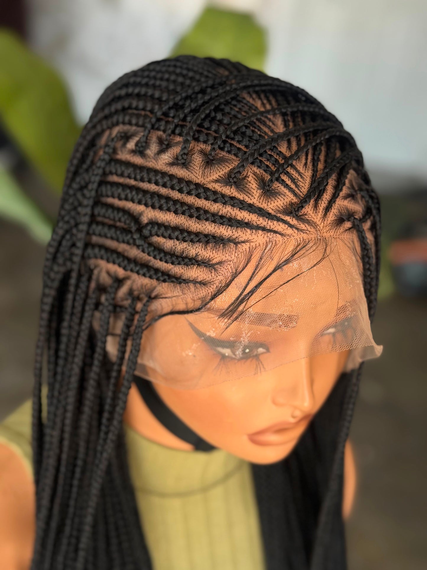 Flip Flop Unit | 24" Cap 22 Ready to Ship Hand-Made Full Lace Wig