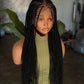Flip Flop Unit | 24" Cap 22 Ready to Ship Hand-Made Full Lace Wig