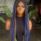 Cornrow Closure Unit | 24" Pre-Order Glueless Lace Wig