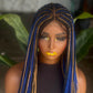 Cornrow Closure Unit | 24" Pre-Order Glueless Lace Wig