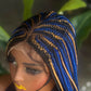 Cornrow Closure Unit | 24" Pre-Order Glueless Lace Wig