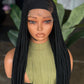 C-Cut Cornrow Unit | 24" Ready to Ship Glueless Lace Wig