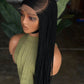 C-Cut Cornrow Unit | 24" Ready to Ship Glueless Lace Wig