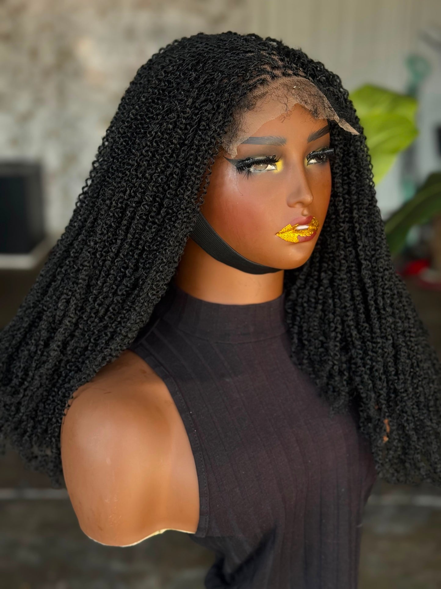20" Sisterlocks Wig | 5x5 Glueless Wig Cap 22