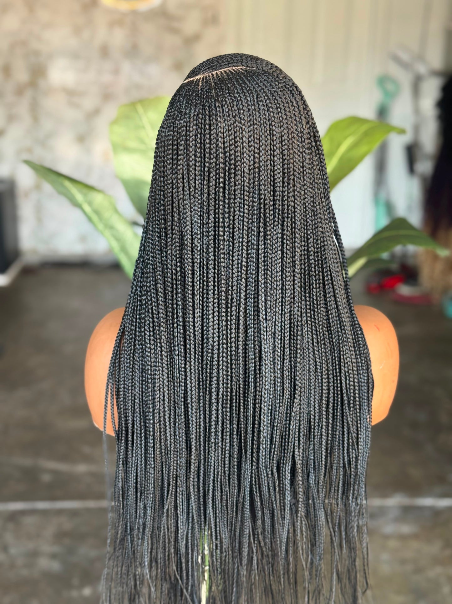 C-Cut 24" Ready to Ship Glueless Wig with Baby Hair | Cap Size 22" (Natural Black)