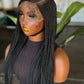 C-Cut 24" Ready to Ship Glueless Wig with Baby Hair | Cap Size 22" (Natural Black)