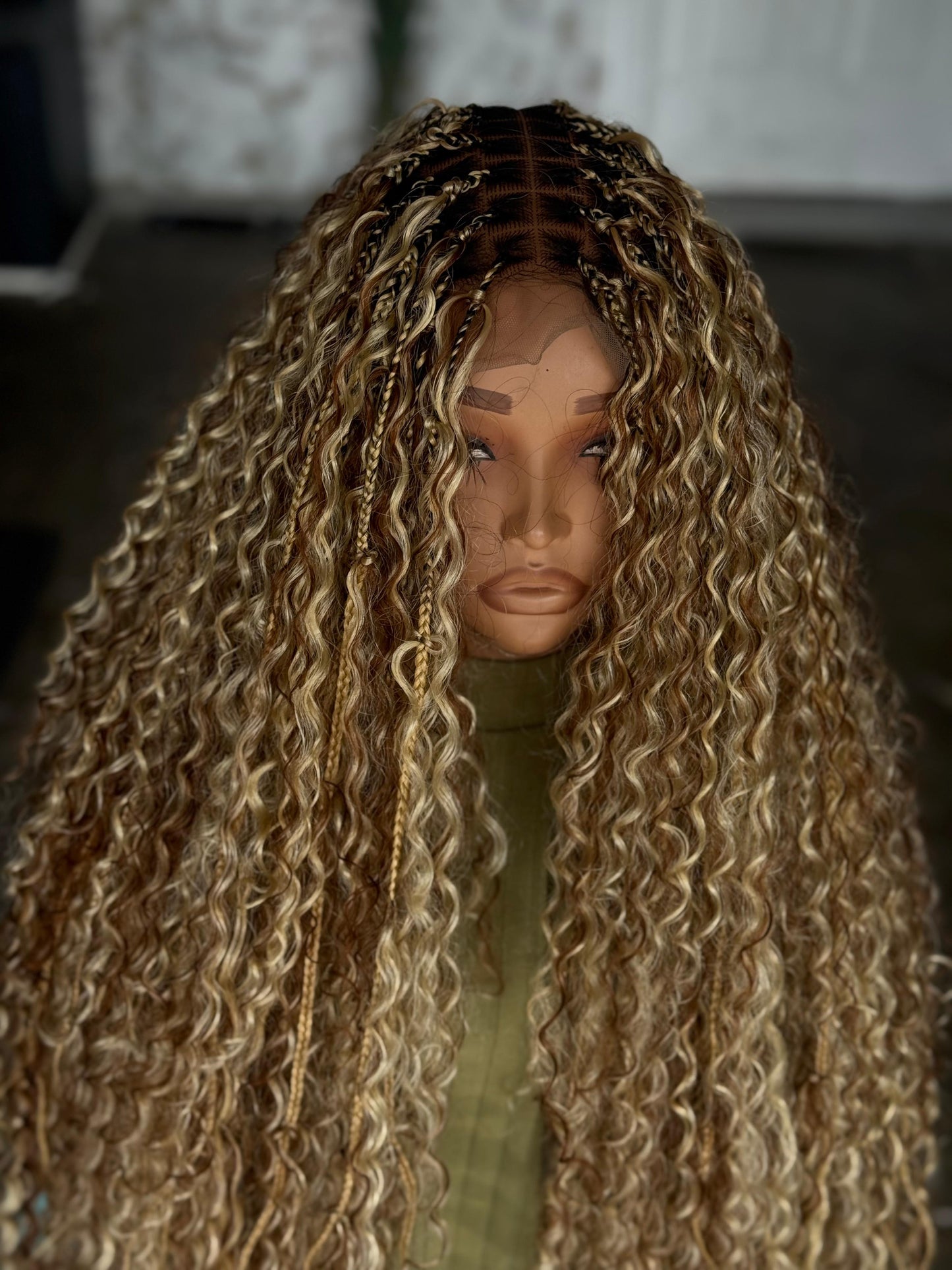 Pre Order Boho Braids Unit | 32" Blonde Mix (Color #613 / #30)