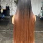 Ready to Ship 30" Nano Straight Ombré Glueless Wig | 4x4 Closure (Cap Size 22")