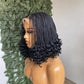 Ready to Ship 10" Micro-Twist Frontal Human Lace Wig | Color 1B