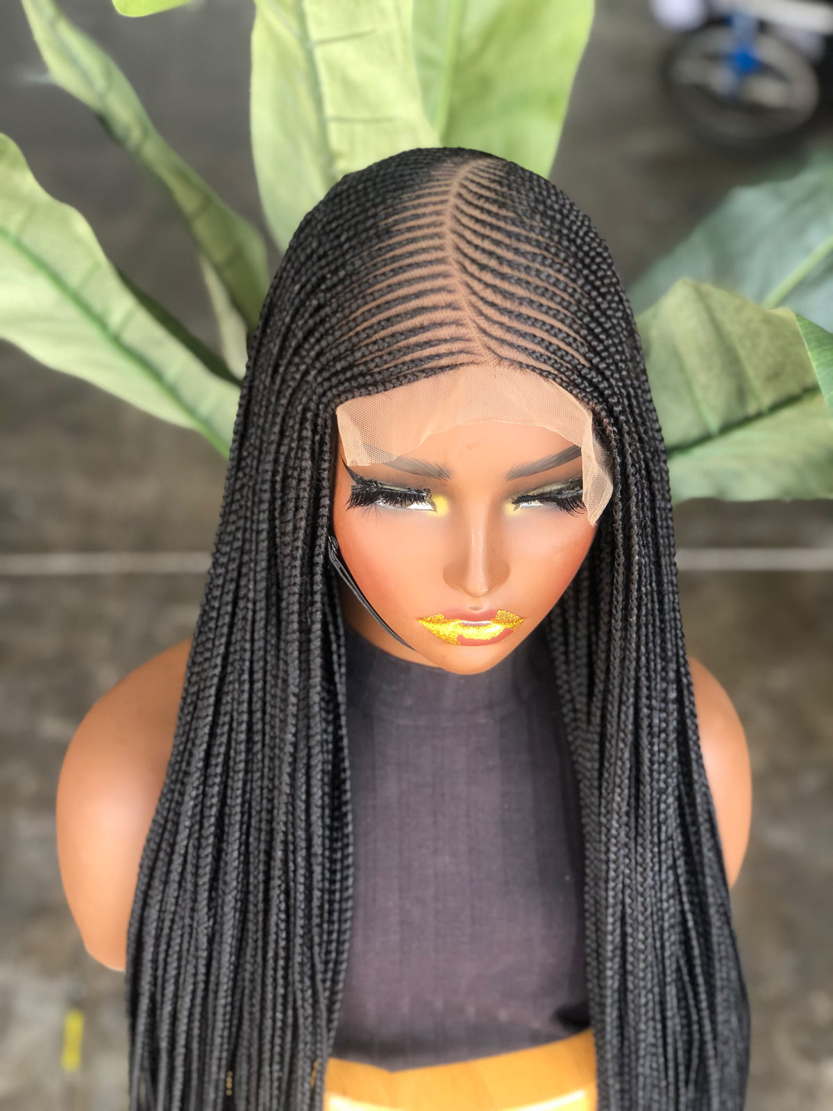 Ready to Ship 26" Glueless Wig | 6x6 Lace Closure (Color 1B)