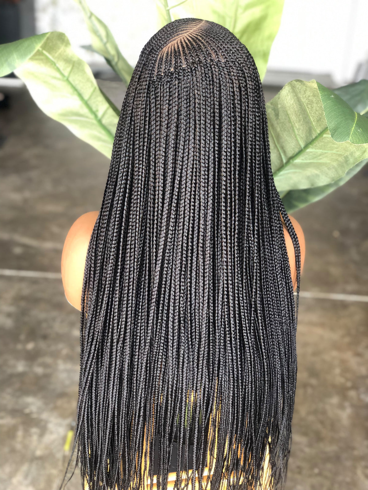 26" C-Cut Layered Glueless Wig
