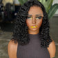 Ready to Ship 16" Burmese Curl 6x6 Closure Glueless Wig | 100% Raw Human Hair