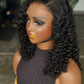 Ready to Ship 16" Burmese Curl 6x6 Closure Glueless Wig | 100% Raw Human Hair