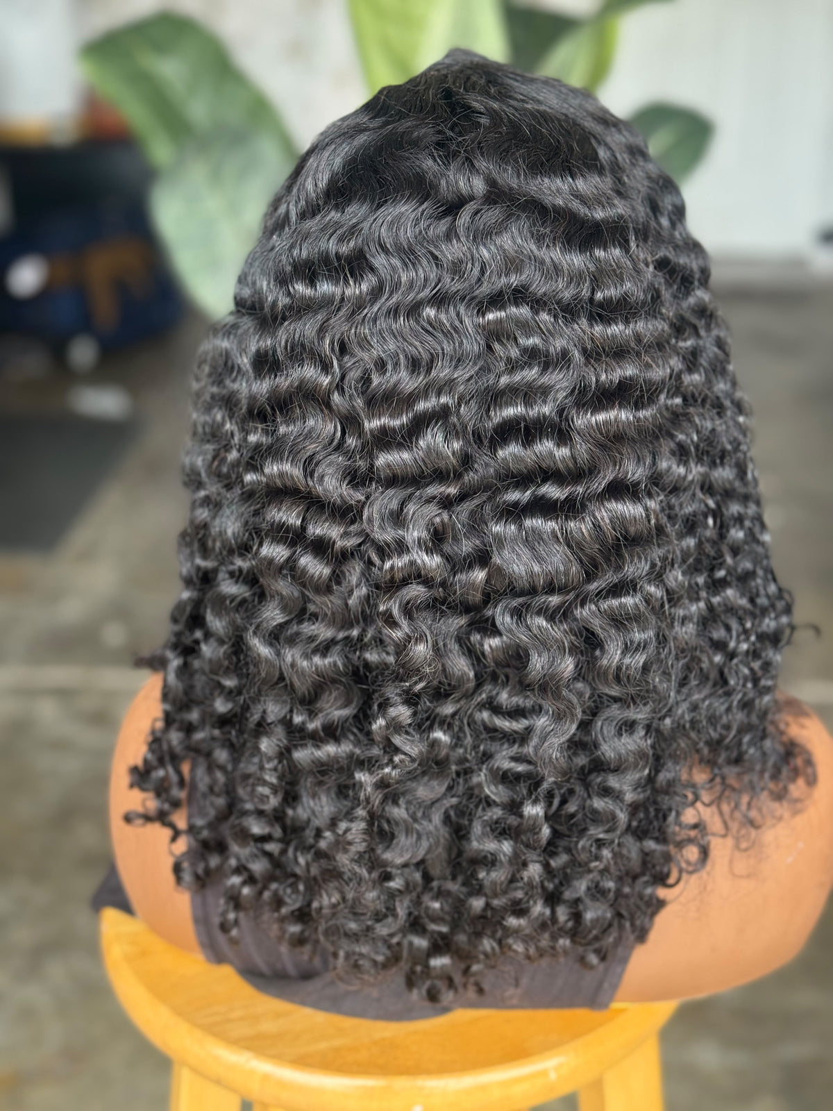 Ready to Ship 16" Burmese Curl 6x6 Closure Glueless Wig | 100% Raw Human Hair
