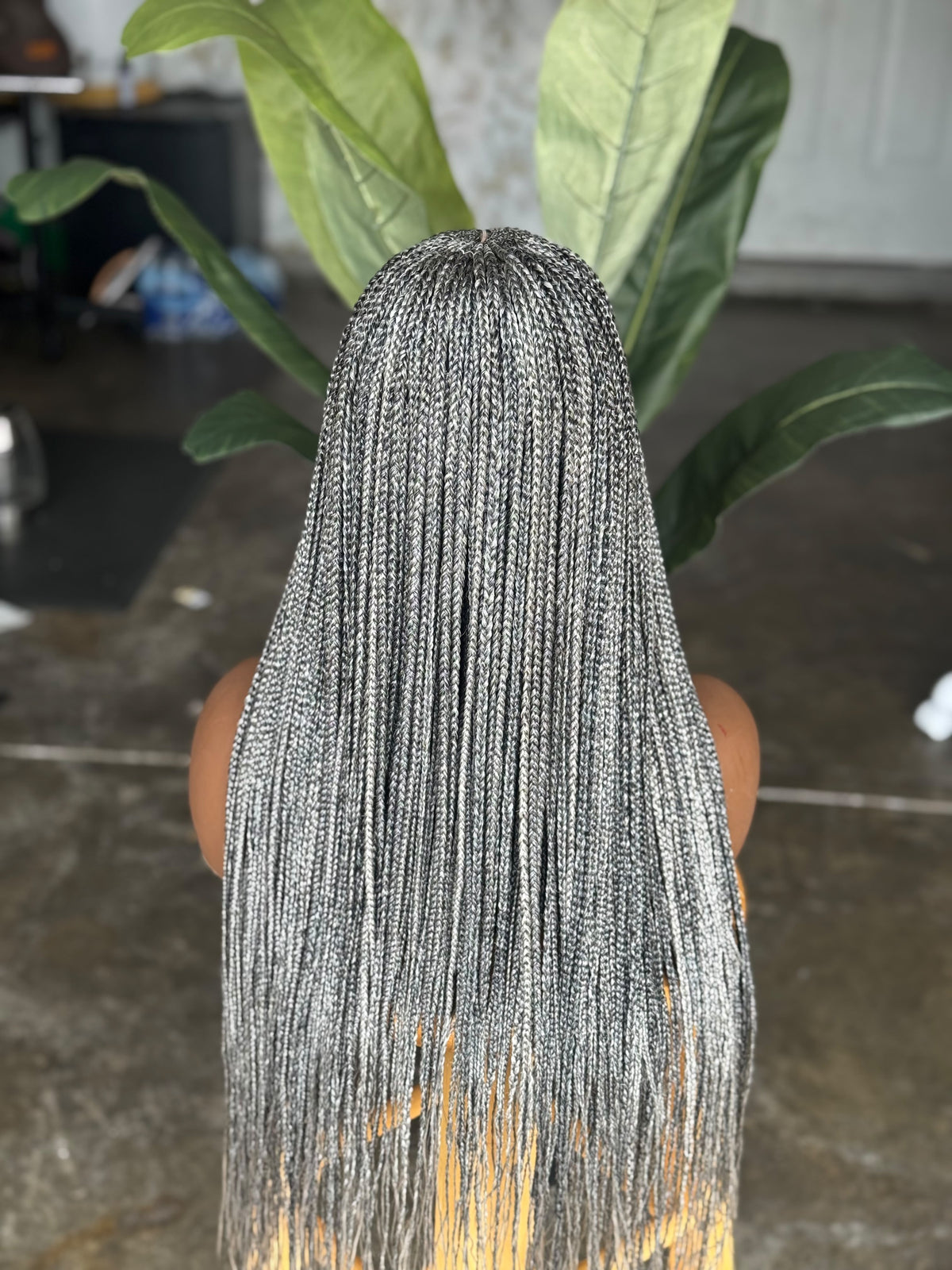24" Bianca Salt & Pepper Wig (Cap Size 22) – Ready to Ship