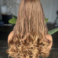 Ready to Ship –  22" C-Cut French Curl Glueless Wig in #30/#27 Mix