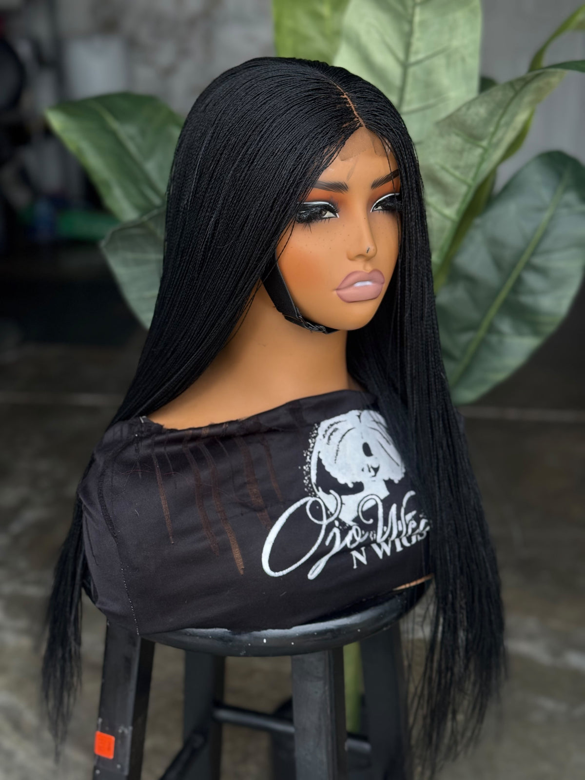 Ready to Ship  – 22" 1B Nano Closure Glueless Wig