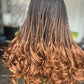 Ready to Ship 18"/20" French Curls Glueless Closure Wig | Cap Size 22" (Color B29)