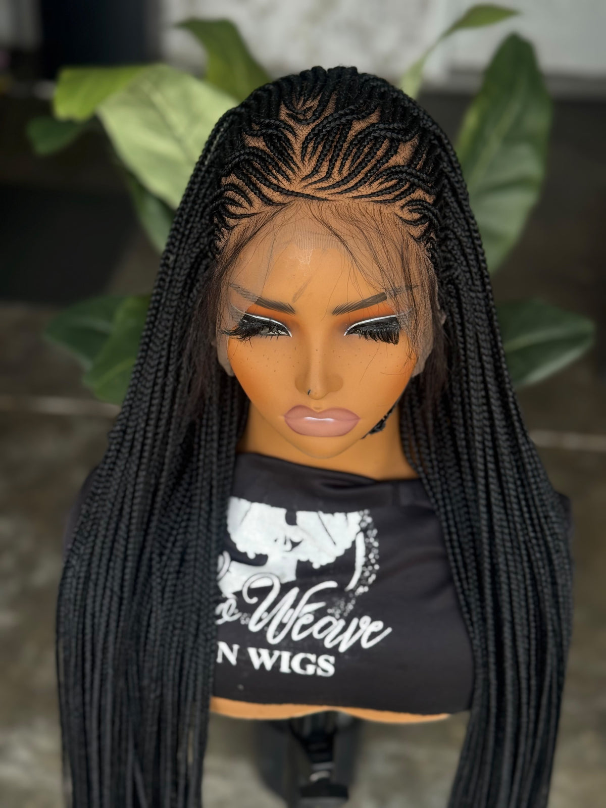 Zena Unit | Full Lace Cornrow Preorder Glueless Wig