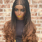 Ready to Ship 20–24" French Curls 5x5 ClosureGlueless Wig | Ombre Edition