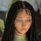 Preorder – 43" Human Hair Lace Full Lace Locs Glueless Wig