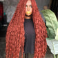 Made to order Boho Unit: Extra Long 30" Glueless Closure Wig closure