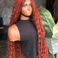 Made to order Boho Unit: Extra Long 30" Glueless Closure Wig closure