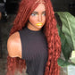 Made to order Boho Unit: Extra Long 30" Glueless Closure Wig closure