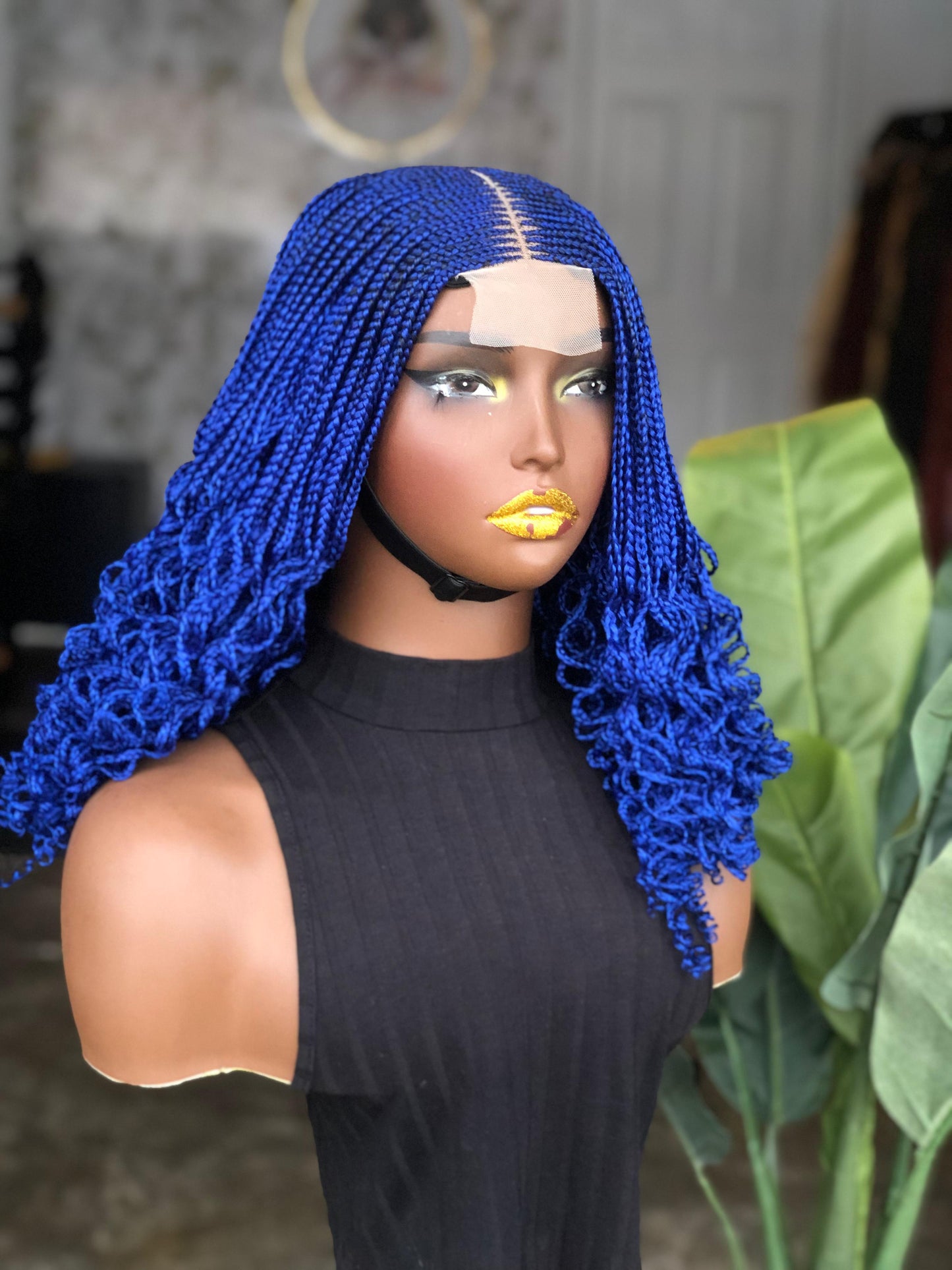Bianca Curls Unit | Vibrant Blue | Ready to Ship
