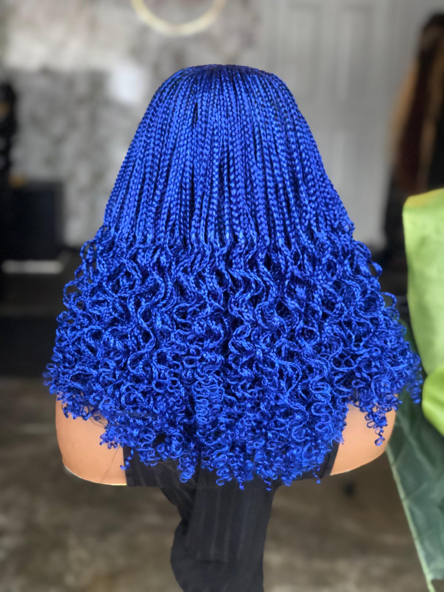 Bianca Curls Unit | Vibrant Blue | Ready to Ship