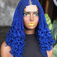 Bianca Curls Unit | Vibrant Blue | Ready to Ship
