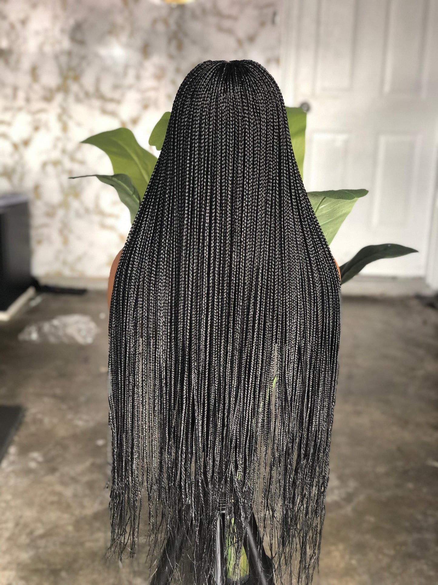 Bianca Unit | 30" Highlighted Knotless Braid Closure | Preorder