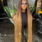 Full Lace Micro bone straight 30" Bone Straight Ready To Ship