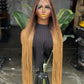 Full Lace Micro bone straight 30" Bone Straight Ready To Ship
