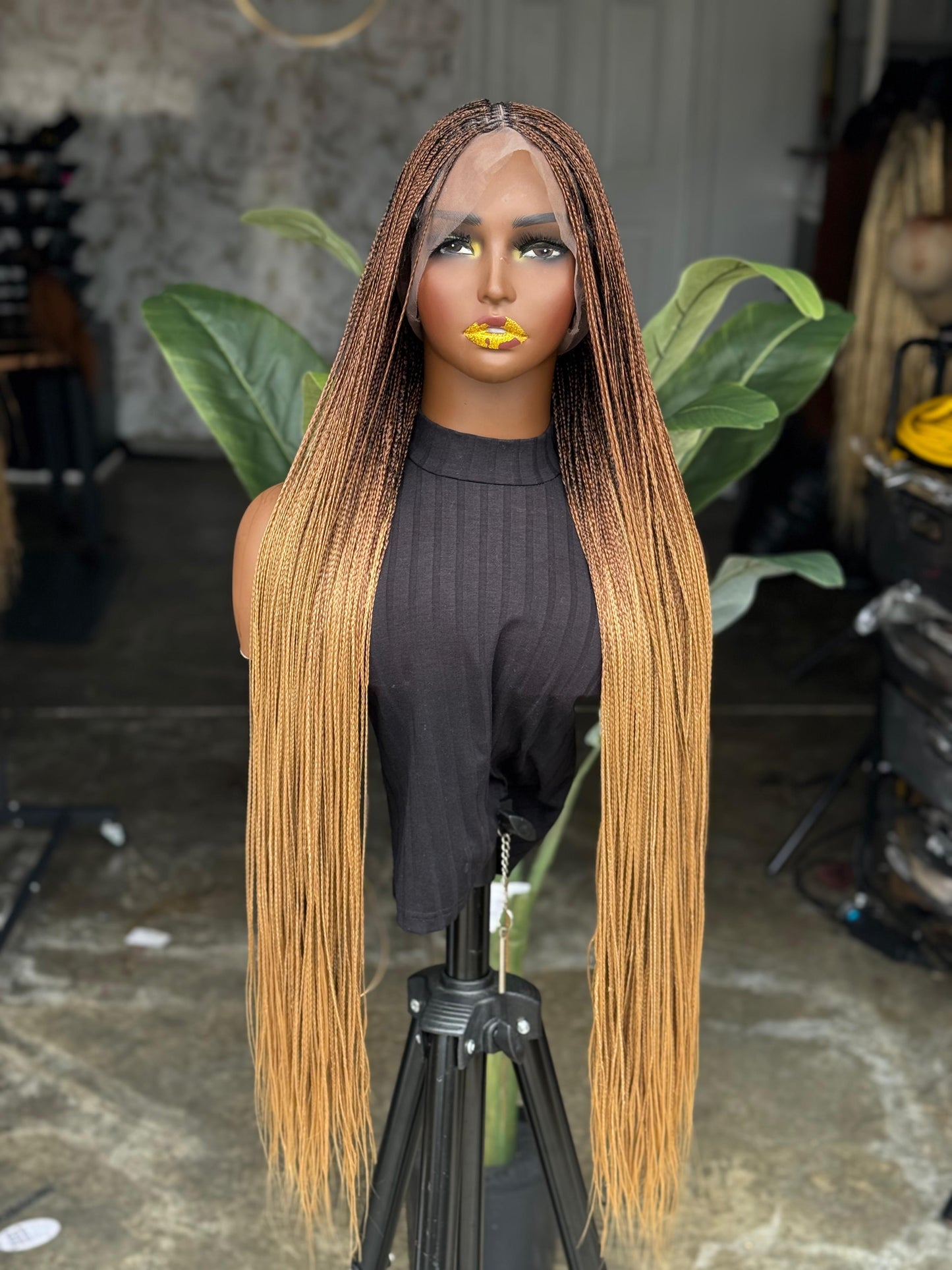 Full Lace Micro bone straight 30" Bone Straight Ready To Ship