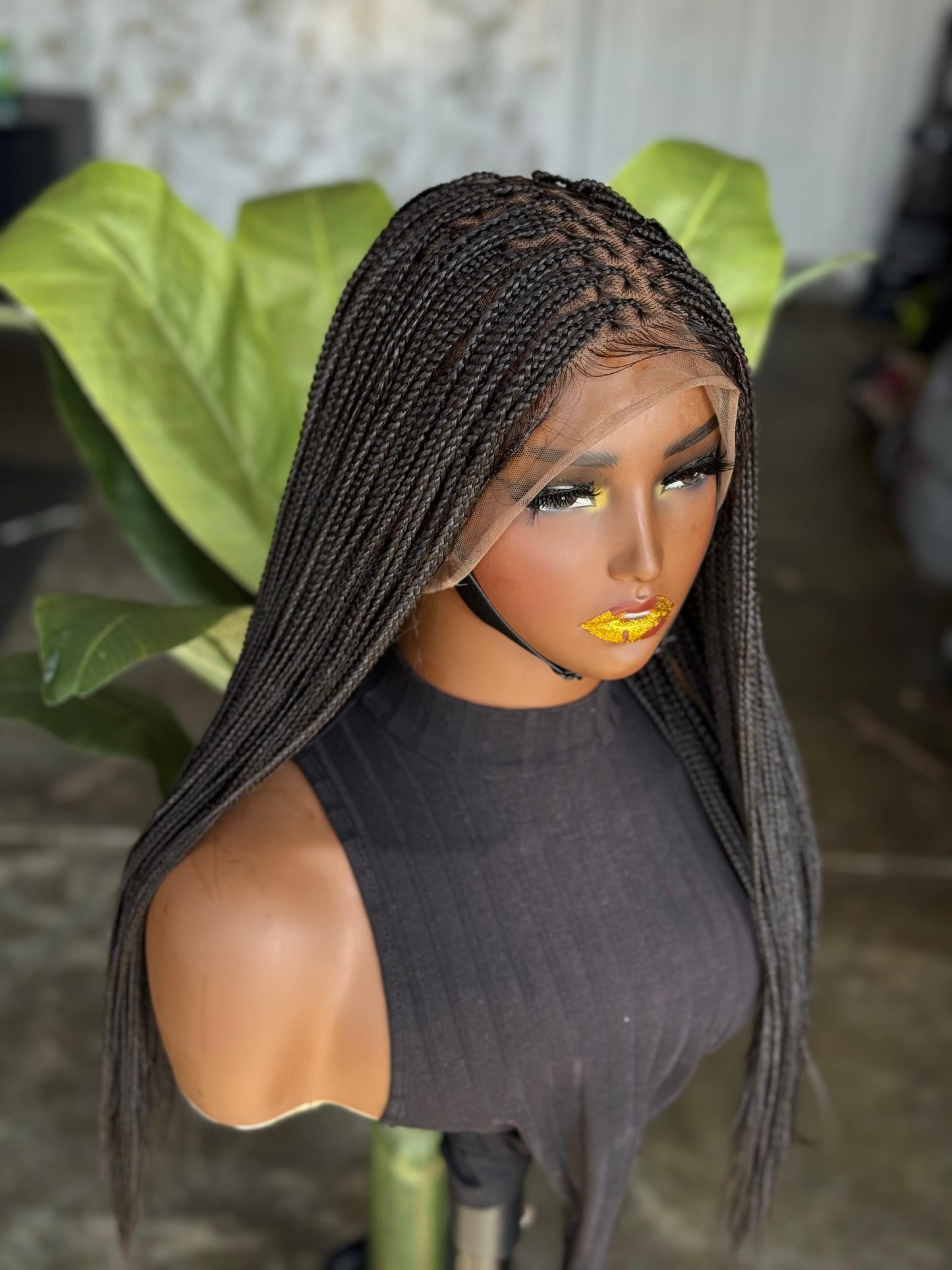 18 Inches Full Lace Knotless Braid Made to Order